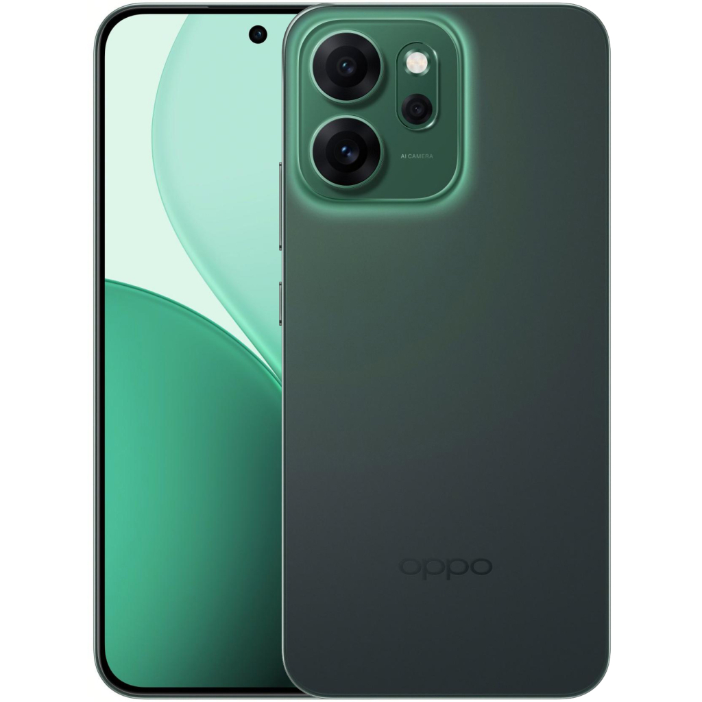 Мобільний телефон Oppo Reno14 F 5G 8/256GB Luminous Green (OFCPH2743 _GREEN _8/256)