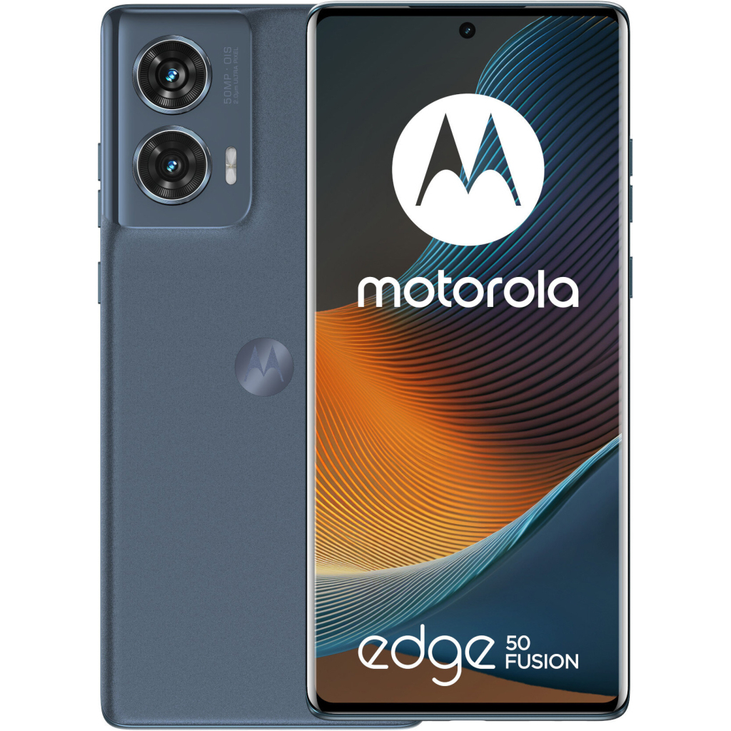 Мобільний телефон Motorola Edge 50 Fusion 8/256GB Forest Blue (PB3T0059UA / PB3T0047RS)