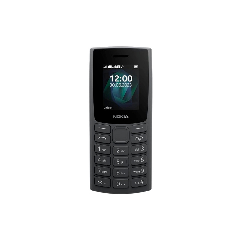 Мобільний телефон Nokia 105 SS 2023 (no charger) Charcoal