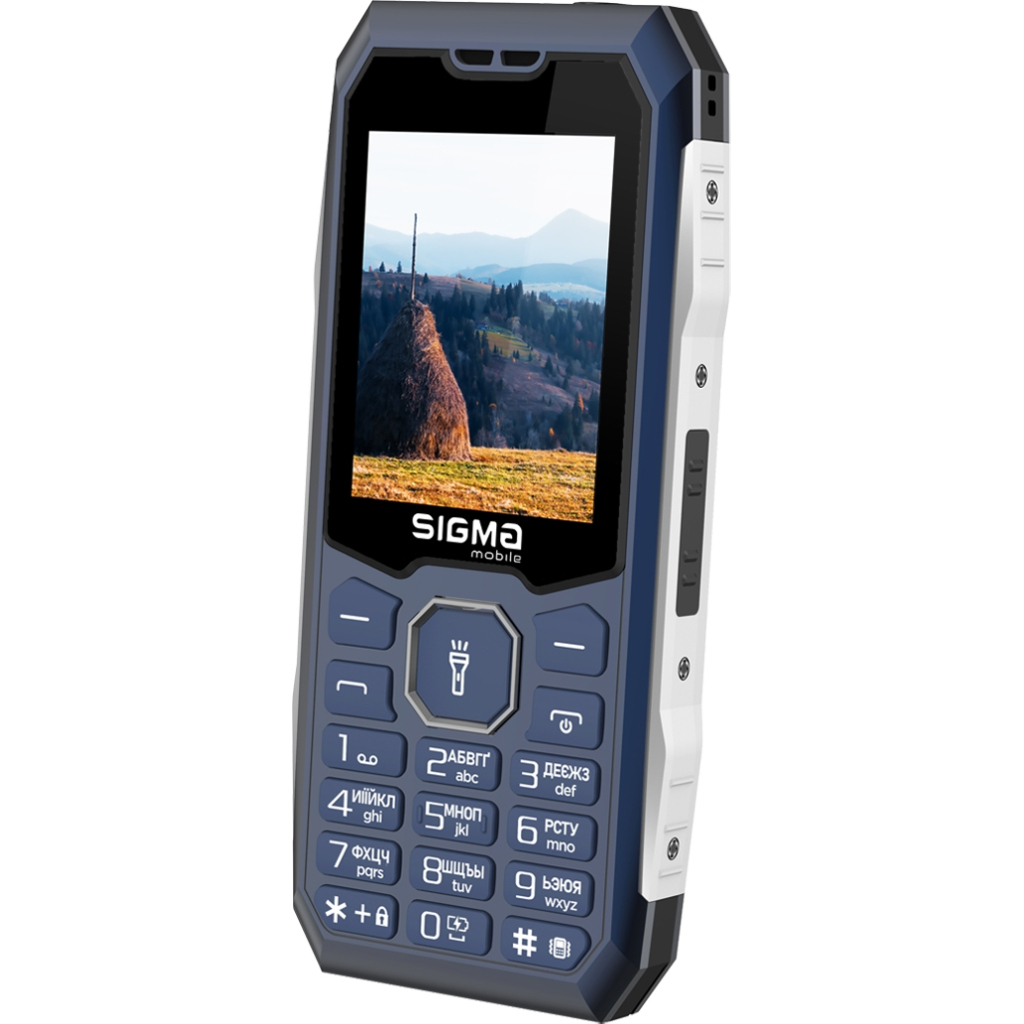 Мобільний телефон Sigma X-style 341 BRO Type-C Blue (4827798368428)