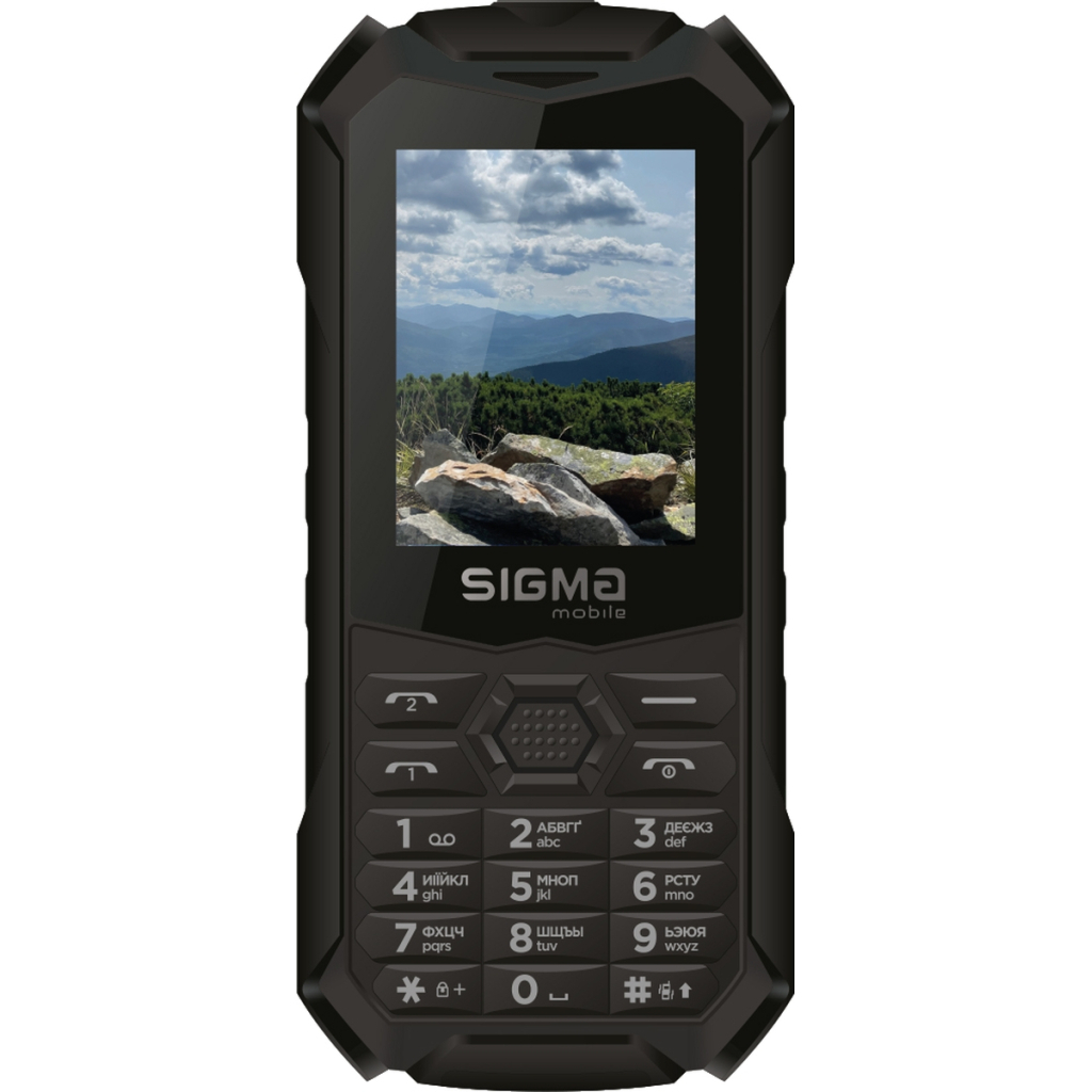 Мобільний телефон Sigma X-treme PV68 Black (4827798738214)