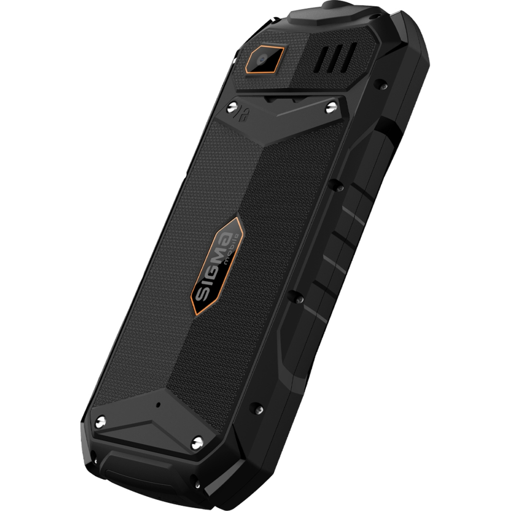 Мобільний телефон Sigma X-treme PV68 Black Orange (4827798738221)
