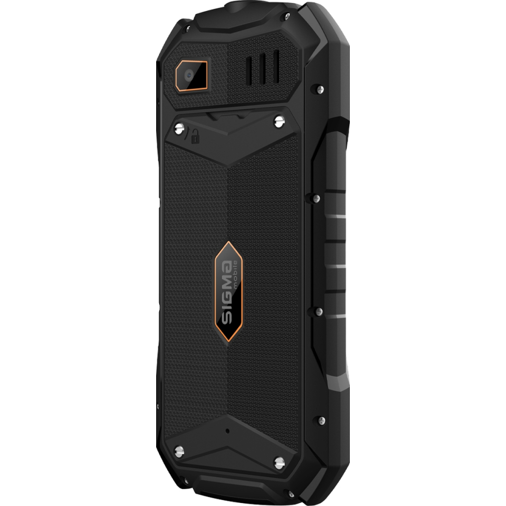 Мобільний телефон Sigma X-treme PV68 Black Orange (4827798738221)