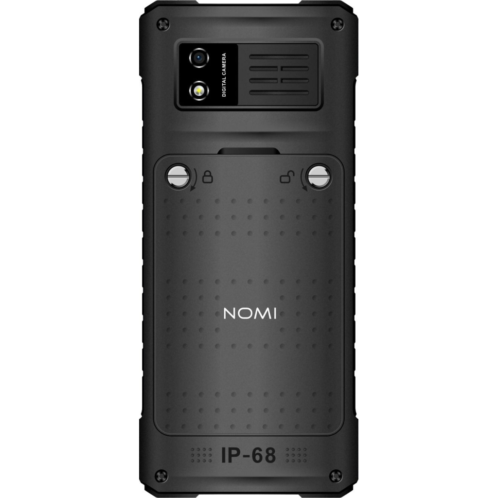Мобільний телефон Nomi i2420 Black Grey