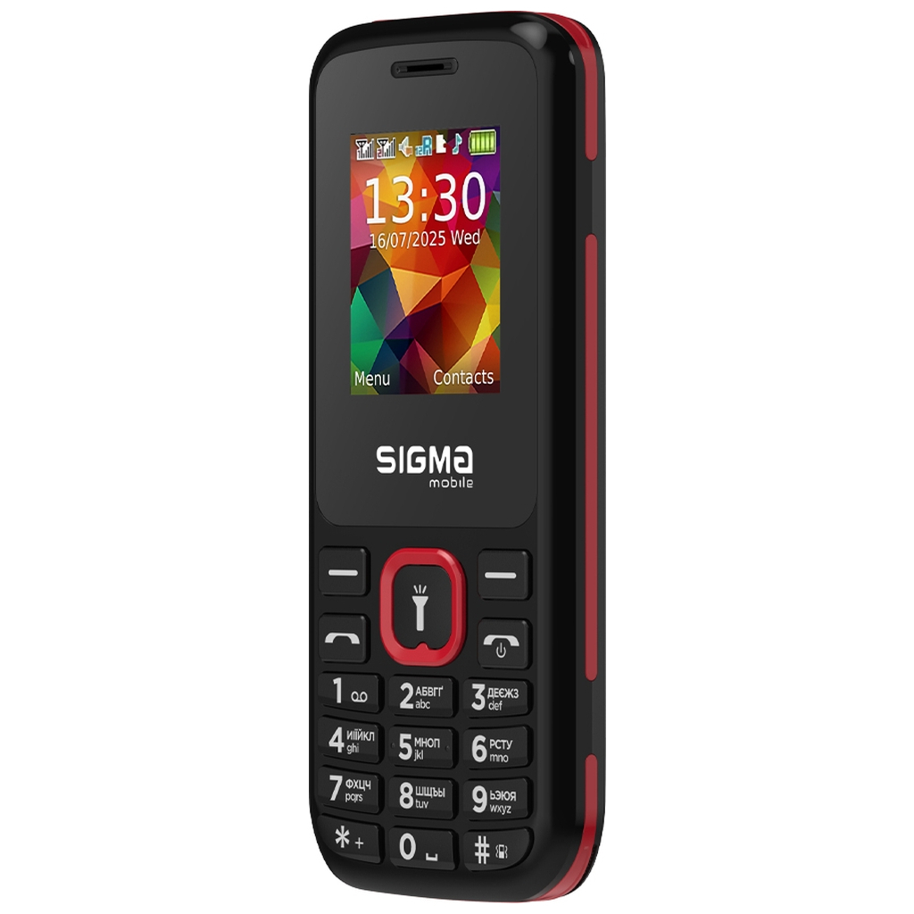 Мобільний телефон Sigma X-style 171 MINI Black-Red (4827798813744)