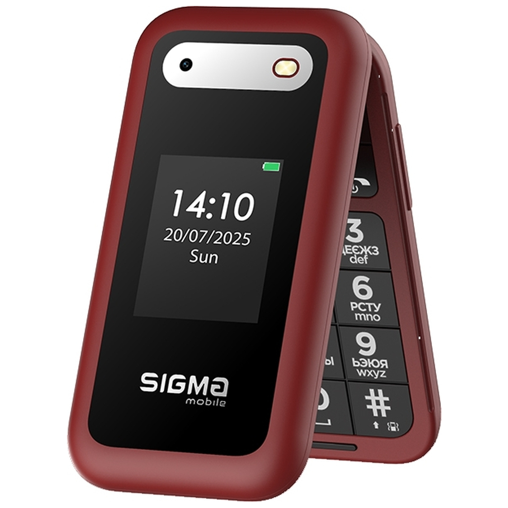 Мобільний телефон Sigma X-style 281 CLIK Red (4827798151426)