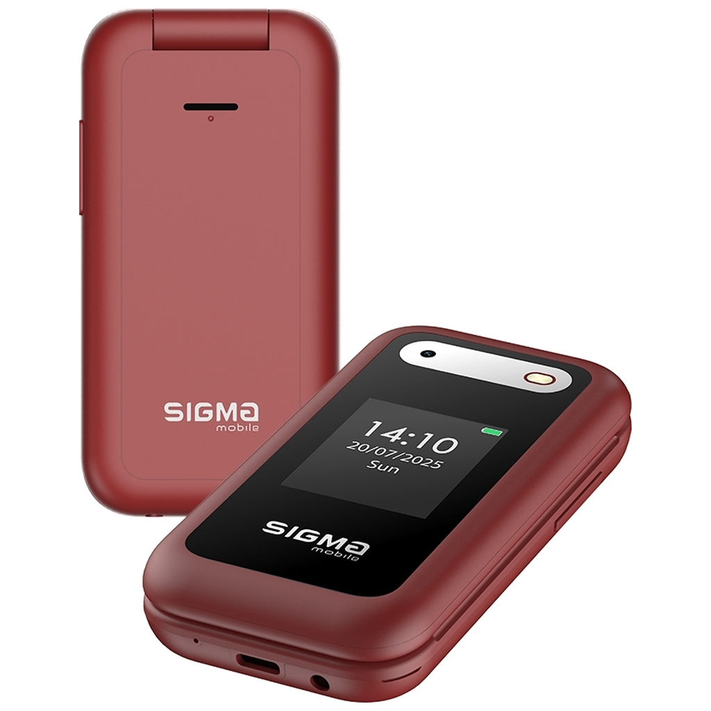 Мобільний телефон Sigma X-style 281 CLIK Red (4827798151426)