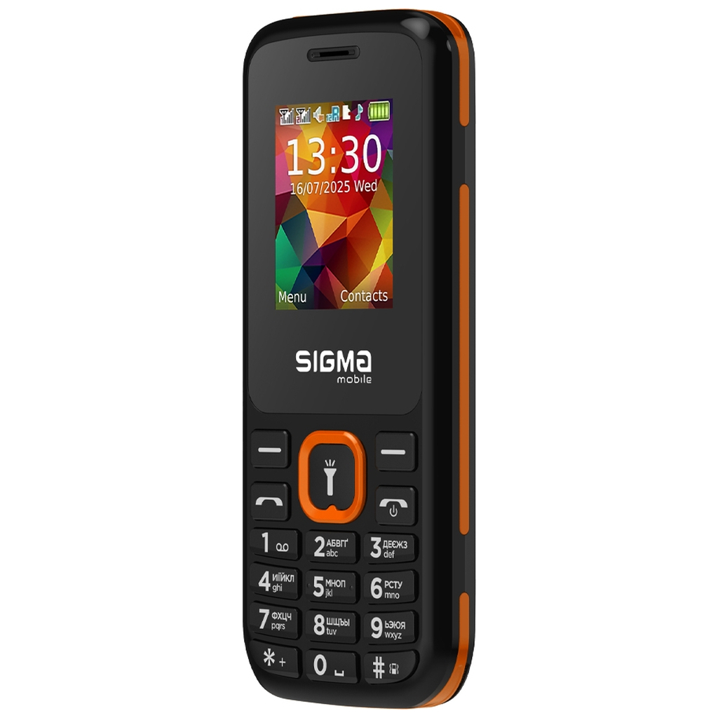 Мобільний телефон Sigma X-style 171 MINI Black-Orange (4827798813737)