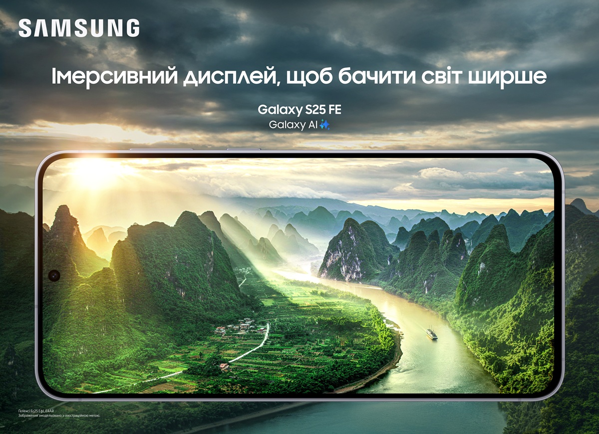 Смартфон Samsung Galaxy S25 FE 5G 8/128Gb ZKD Jetblack