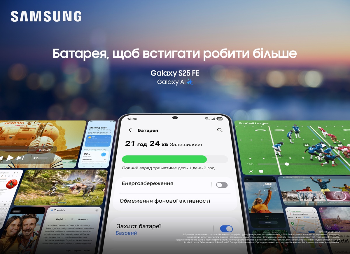 Смартфон Samsung Galaxy S25 FE 5G 8/512Gb ZWI White