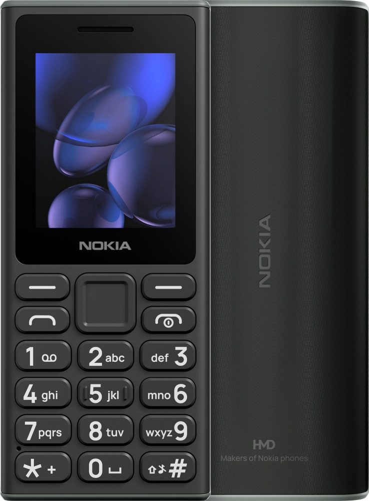 Мобільний телефон Nokia 105 Dual SIM (TA-1684) Black