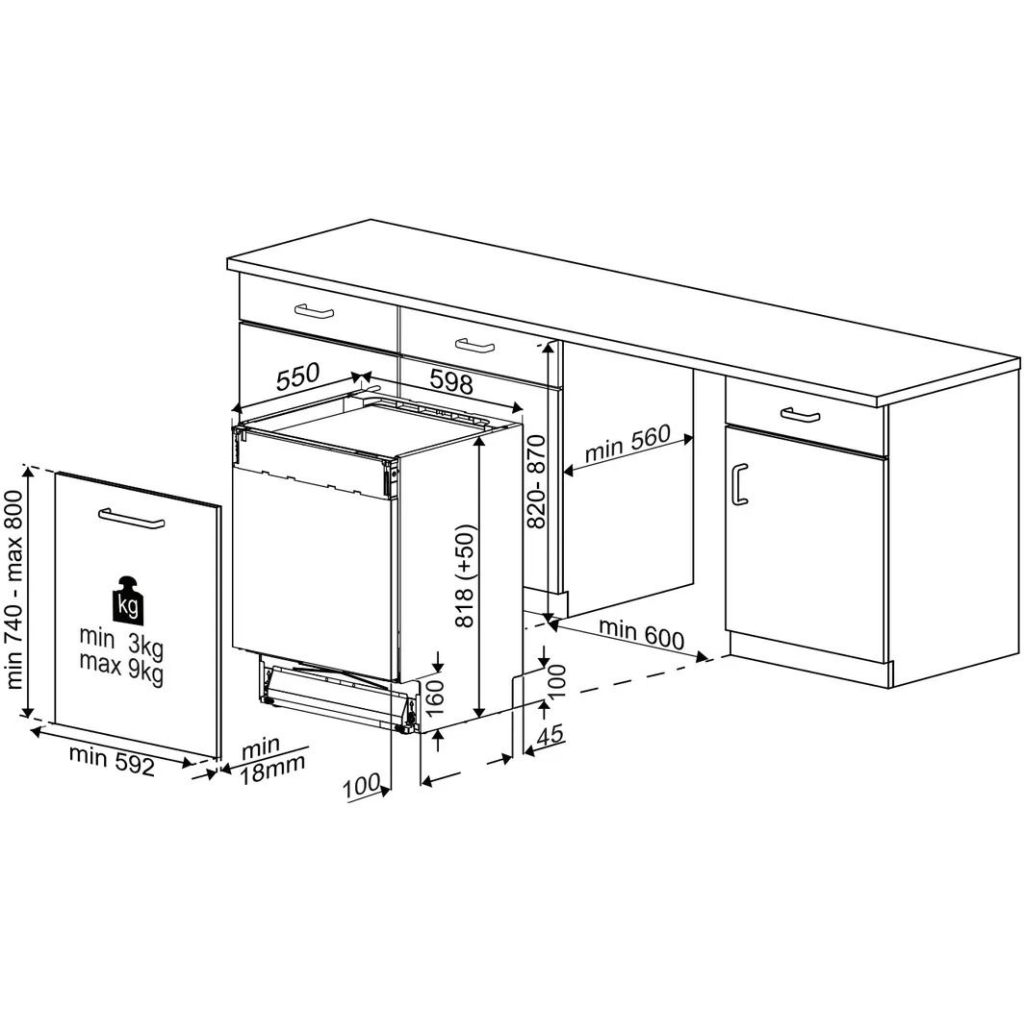 Посудомийна машина Beko BDIN36532