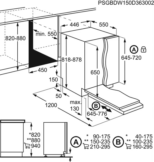 Посудомийна машина Electrolux KEMC3211L