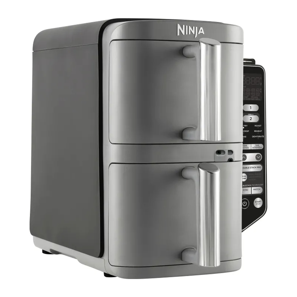 Мультипіч Ninja Double Stack XL 2-Level Hot Air Fryer 9,5 л with Smart Cook System (SL451EU)