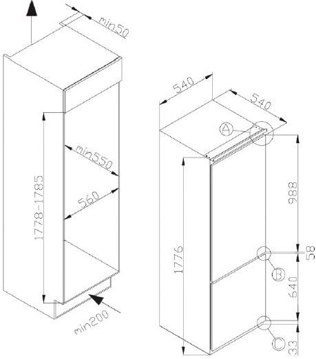 Холодильник Hansa BK316.3AA