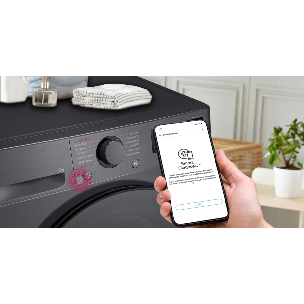 Пральна машина LG F2Y5FS5J