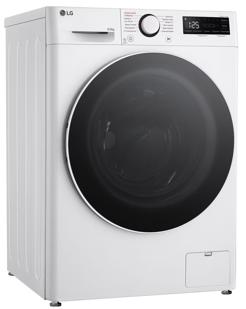 Прально-сушильна машина LG F2R5FG0W