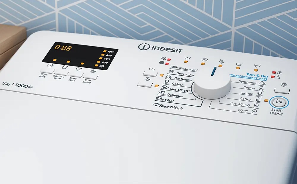 Пральна машина автоматична Indesit BTW S50400 EU/N