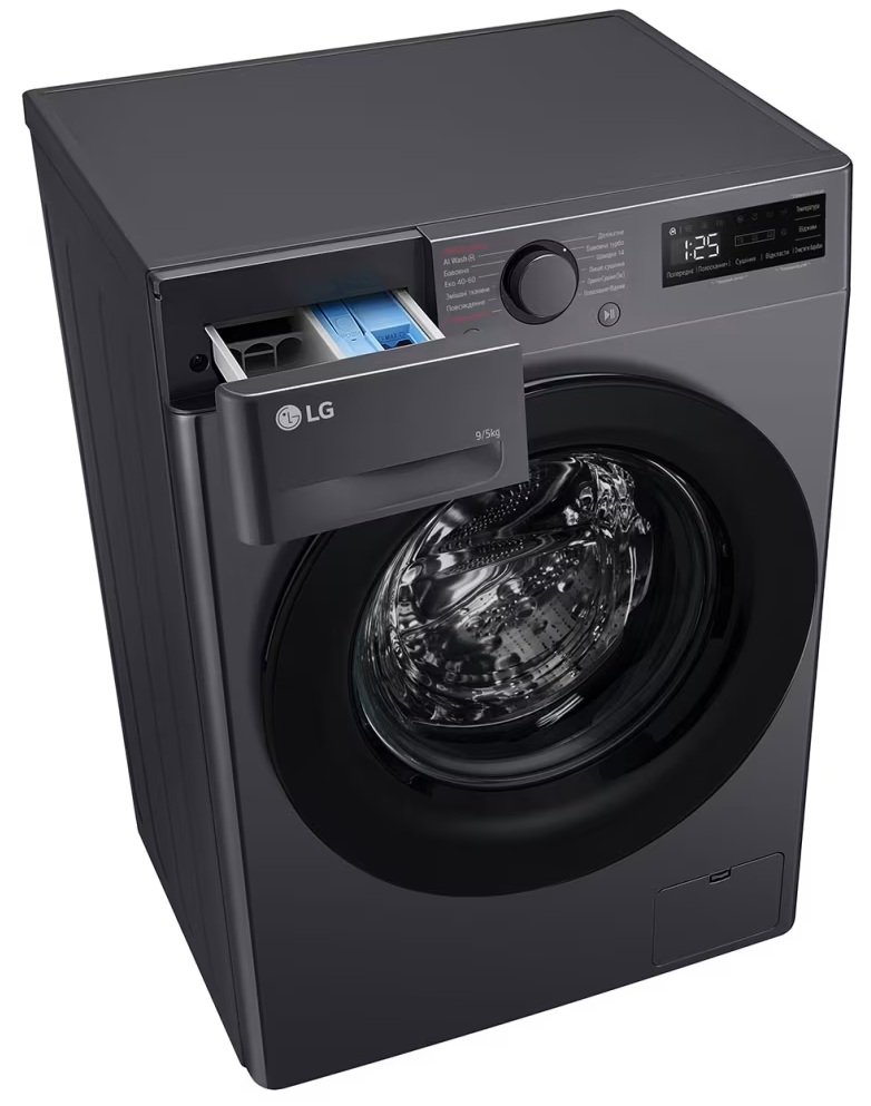Прально-сушильна машина LG F2R5FG6J