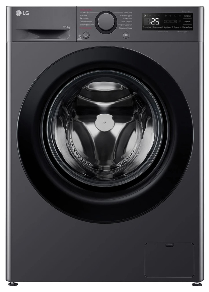 Прально-сушильна машина LG F2R5FG6J