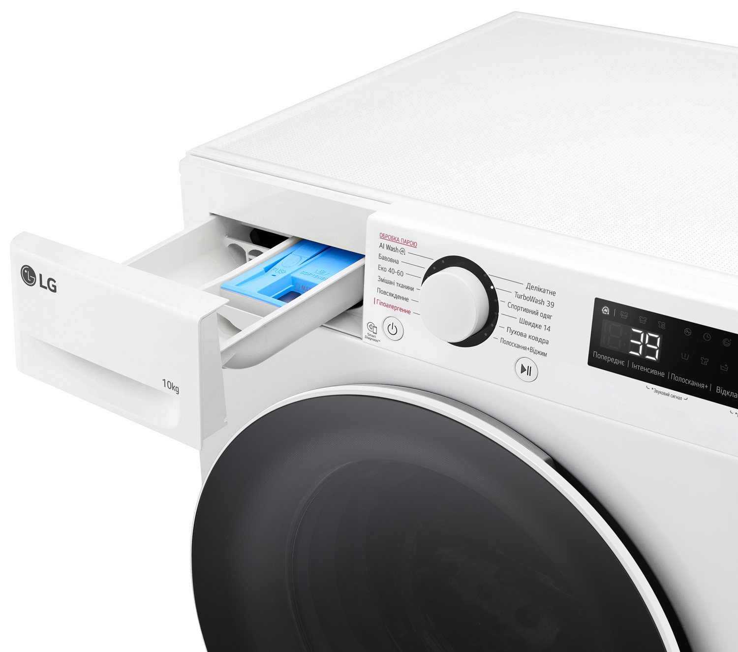 Пральна машина автоматична LG F4Y5RS0W