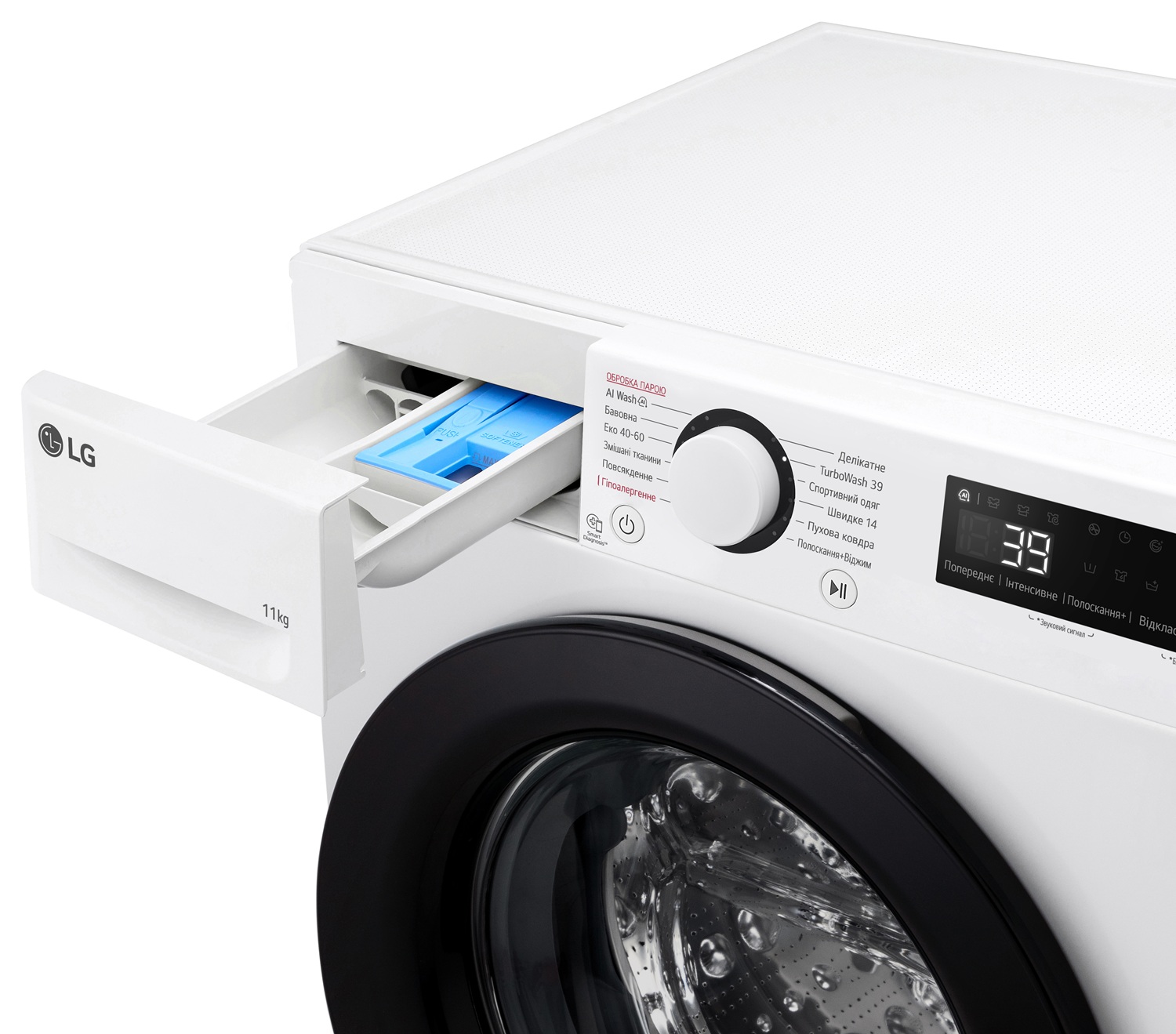 Пральна машина автоматична LG F4Y5ES6W