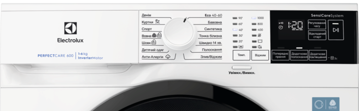 Пральна машина автоматична Electrolux EWS6406BU