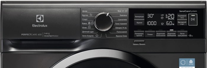 Пральна машина автоматична Electrolux EWS6306DXU