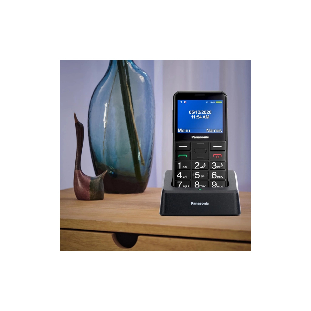 Мобільний телефон Panasonic KX-TU155 Black (KX-TU155EXBN)