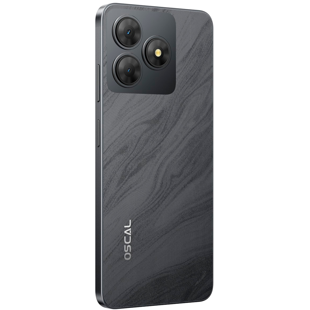Мобільний телефон Oscal Flat 2 4/128GB Phantom Black