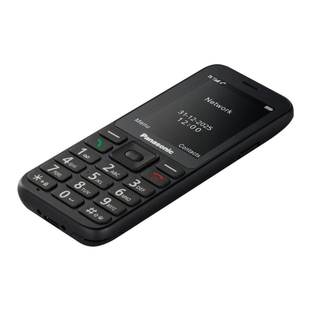 Мобільний телефон Panasonic KX-TU250 Black (KX-TU250EXB)