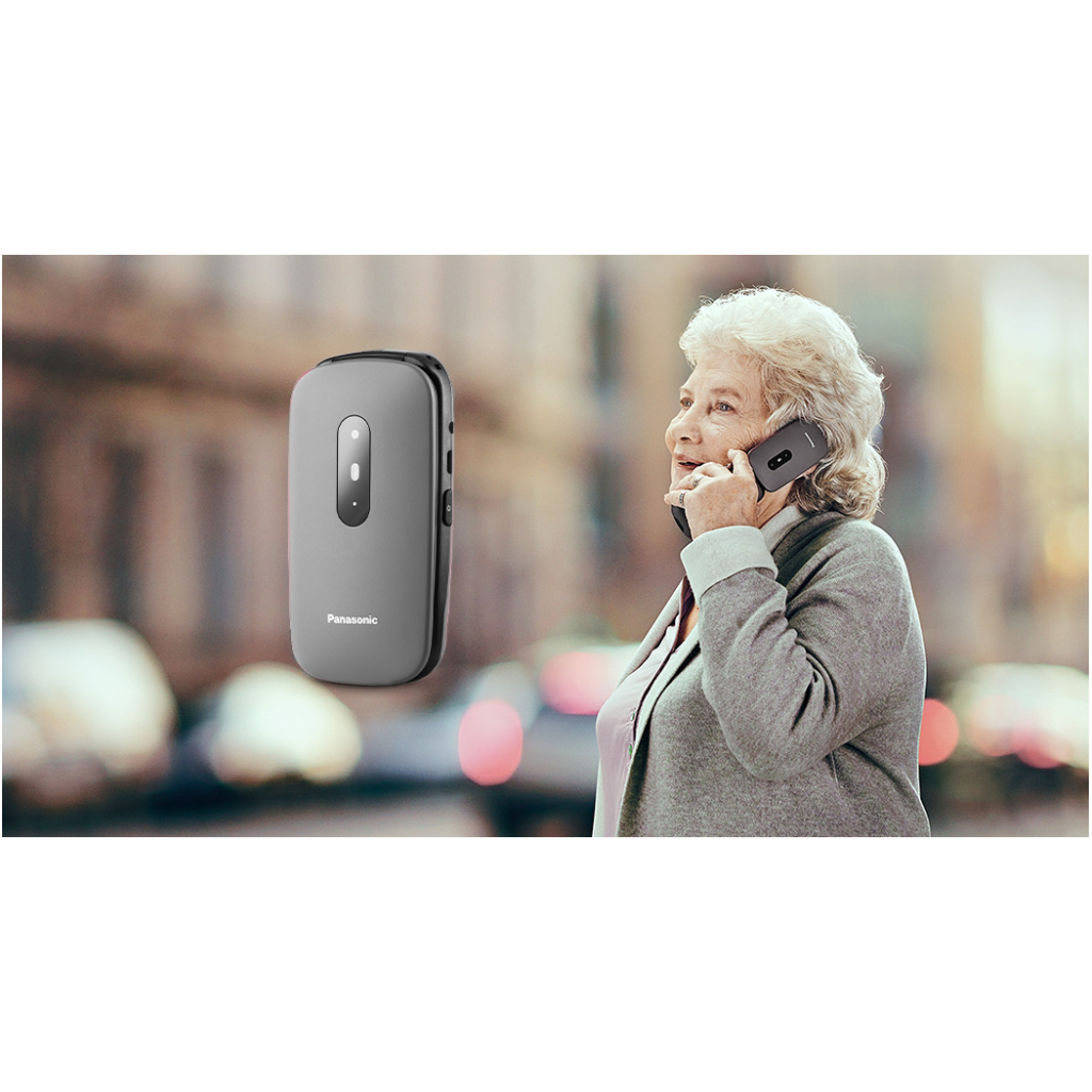 Мобільний телефон Panasonic KX-TU446 Grey (KX-TU446EXG)