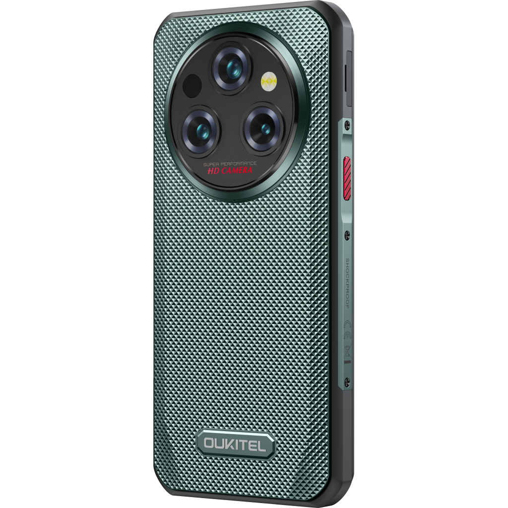 Мобільний телефон OUKITEL WP35 Pro 12/512GB Green (6931940795302)