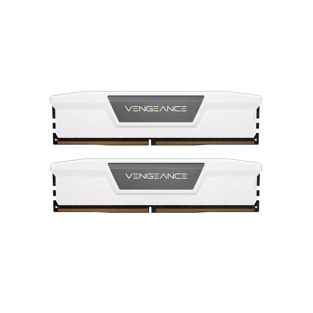 Модуль пам'яті для комп'ютера DDR5 32GB (2x16GB) 6400 MHz Vengeance White Corsair (CMK32GX5M2B6400Z36W)