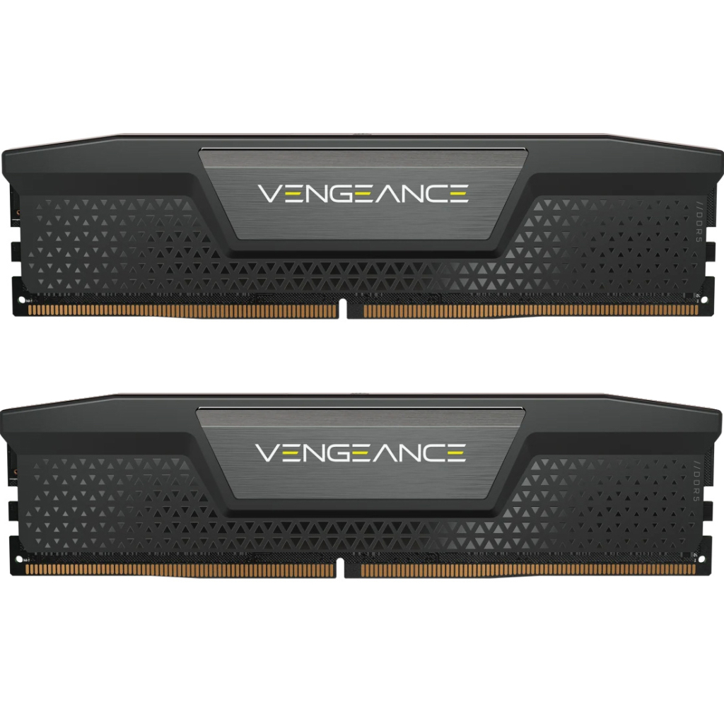 Модуль пам'яті для комп'ютера DDR5 32GB (2x16GB) 6800 MHz Vengeance Black Corsair (CMK32GX5M2B6800C40)