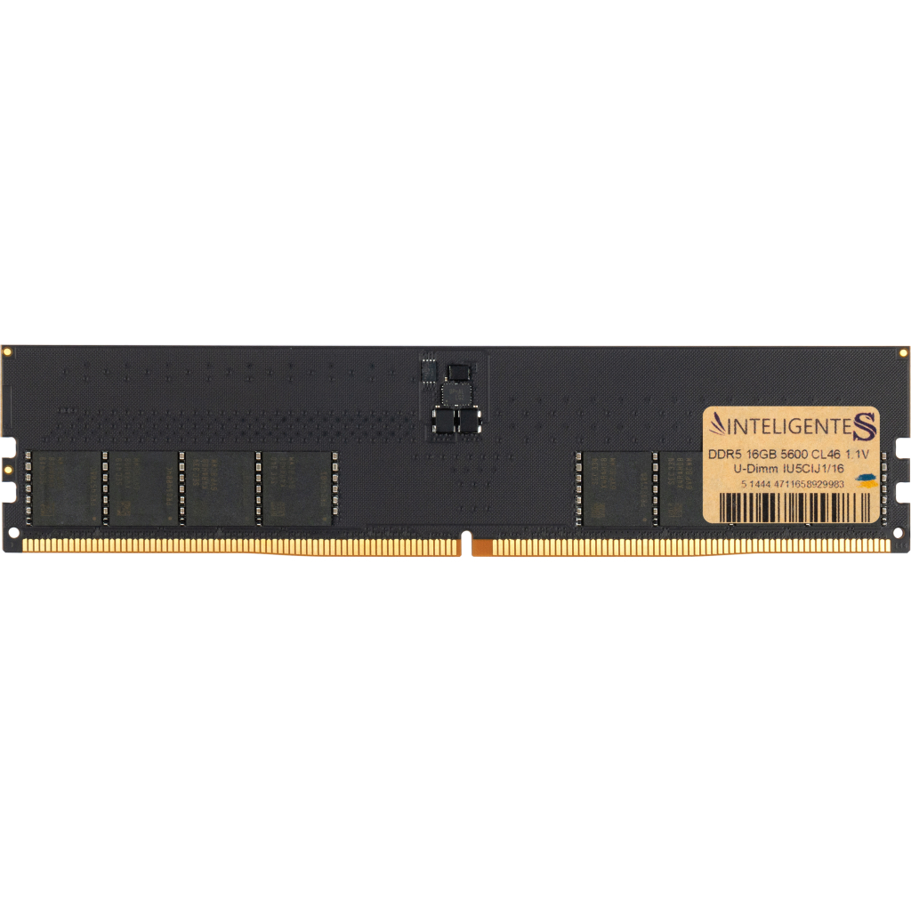 Модуль пам'яті для комп'ютера DDR5 16GB 5600 MHz INTELIGENTES (IU5CIJ1/16)