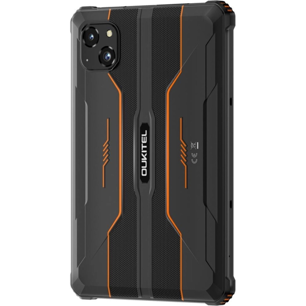 Планшет OUKITEL RT3 pro 8" 4/128GB NFC LTE Black-Orange (6931940767187)