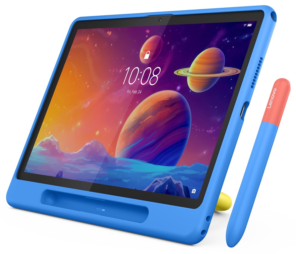 Планшет Lenovo Tab 4/128 LTE Luna Grey + Kids Bumper&Pen (ZAEJ0129UA)