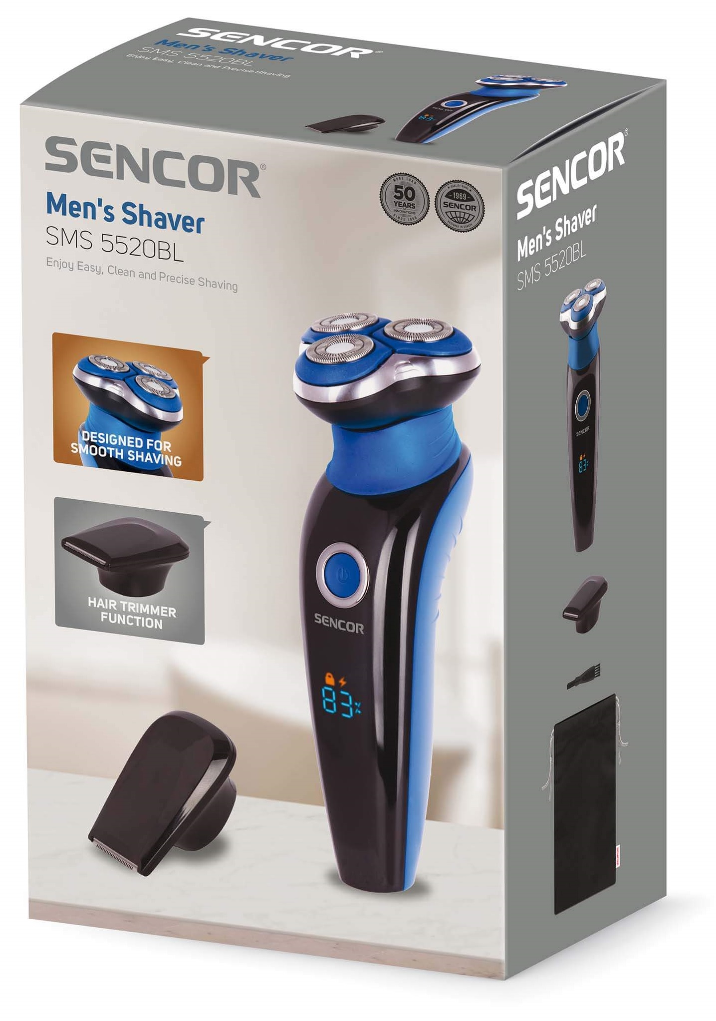 Електробритва Sencor SMS 5520BL