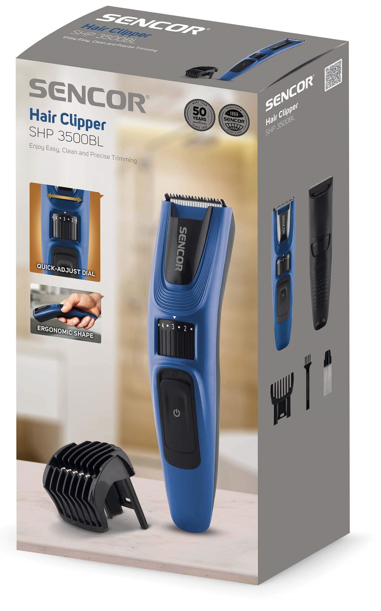 Машинка для стрижки Sencor SHP 3500BL