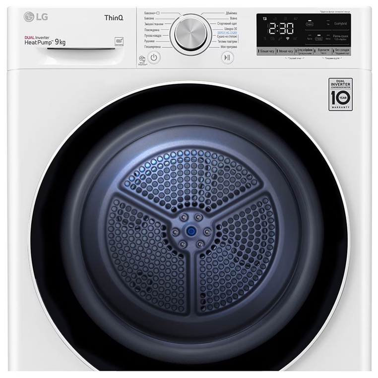 Сушильний автомат LG DC90V5V0W