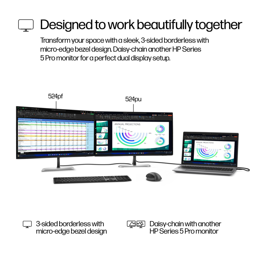 Монітор HP S5 Pro 524pu (9D9V7AA)