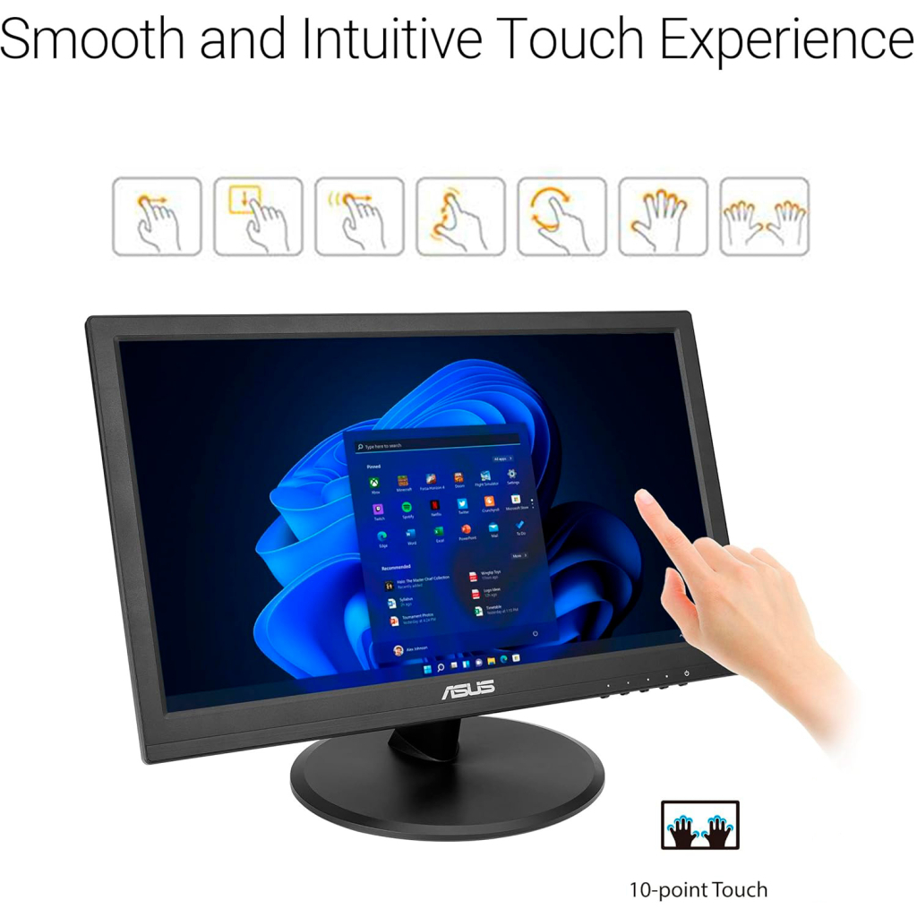 Монітор ASUS VT169HE (90LM09V1-B01170)