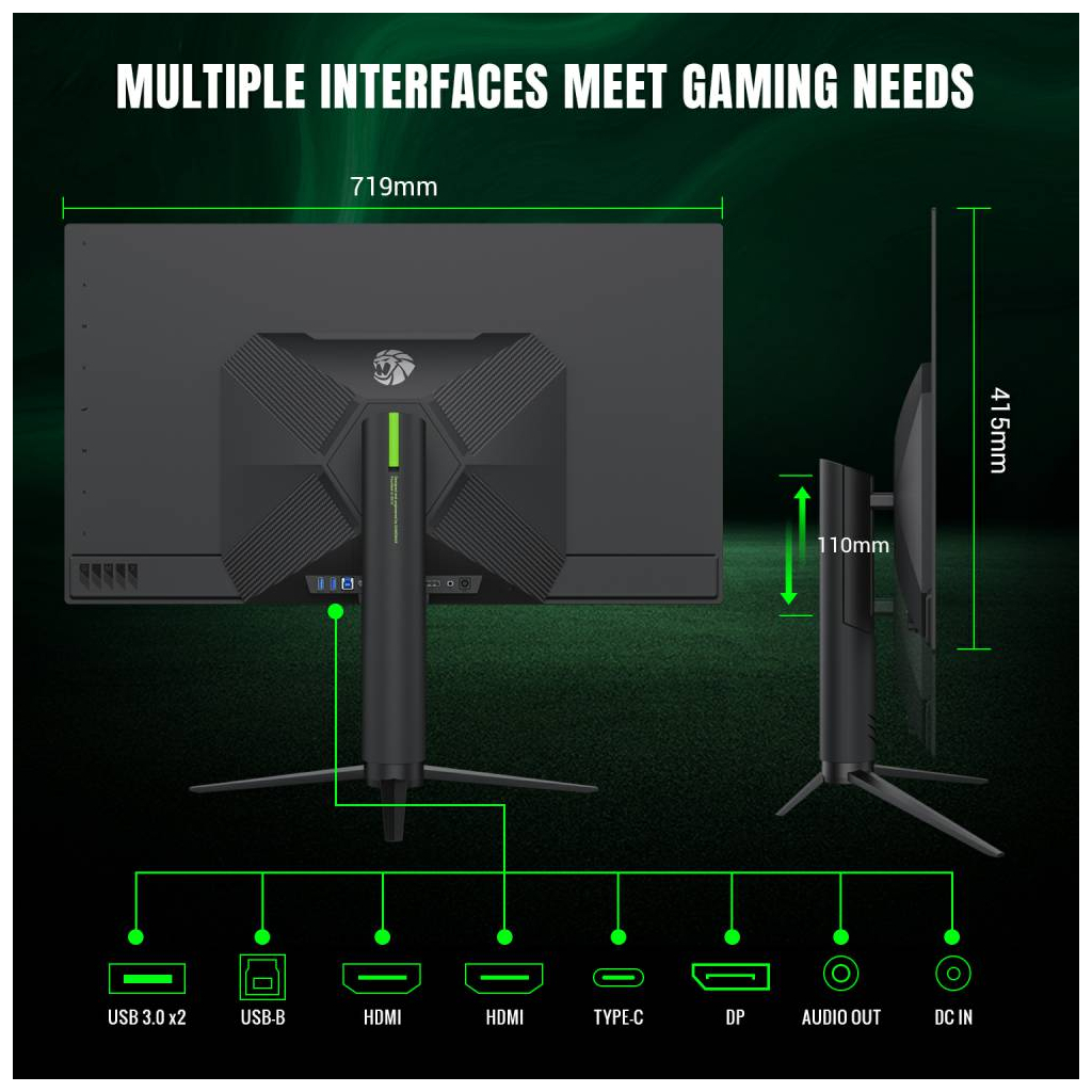 Монітор Gamemax GMX32UCDM