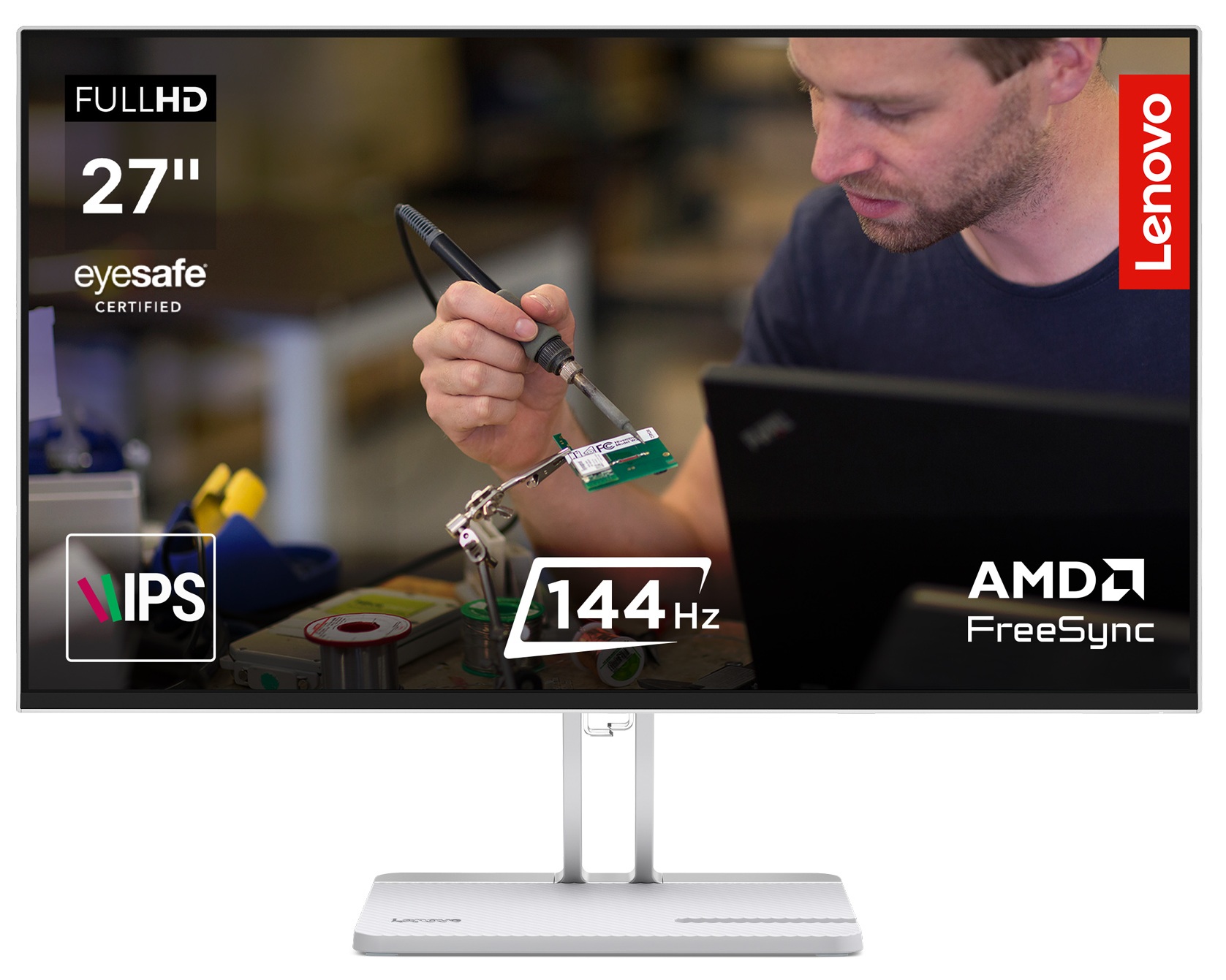 Монітор 27" Lenovo L27-4C (67DEKAC1UA) 