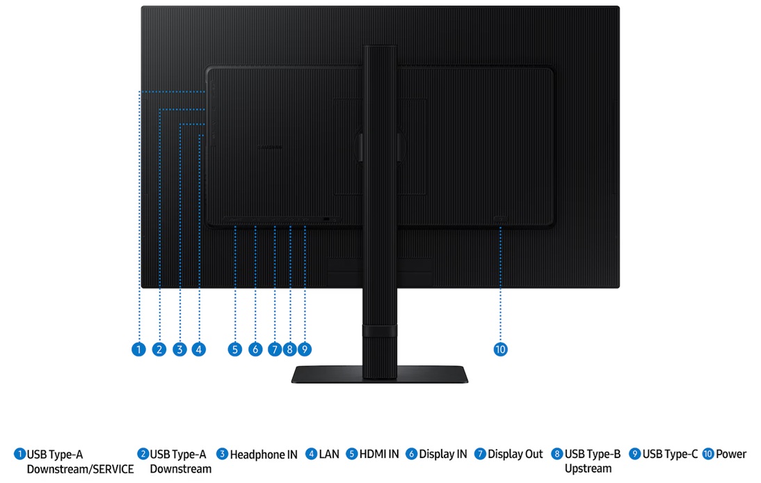 Монiтор 27" Samsung LS27D604UAIXUA