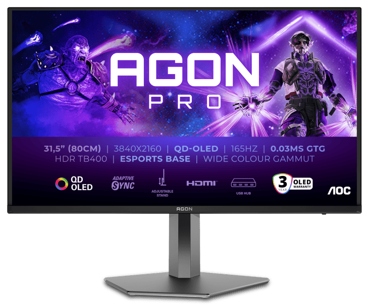 Монiтор 31.5" AOC AGON AG326UD