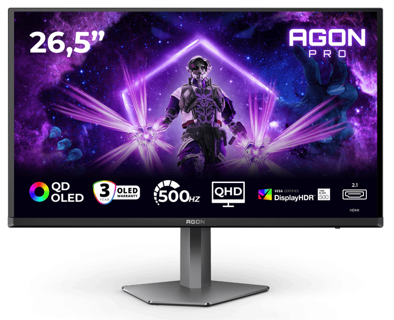 Монiтор 26.5" AOC AGON AG276QKD2