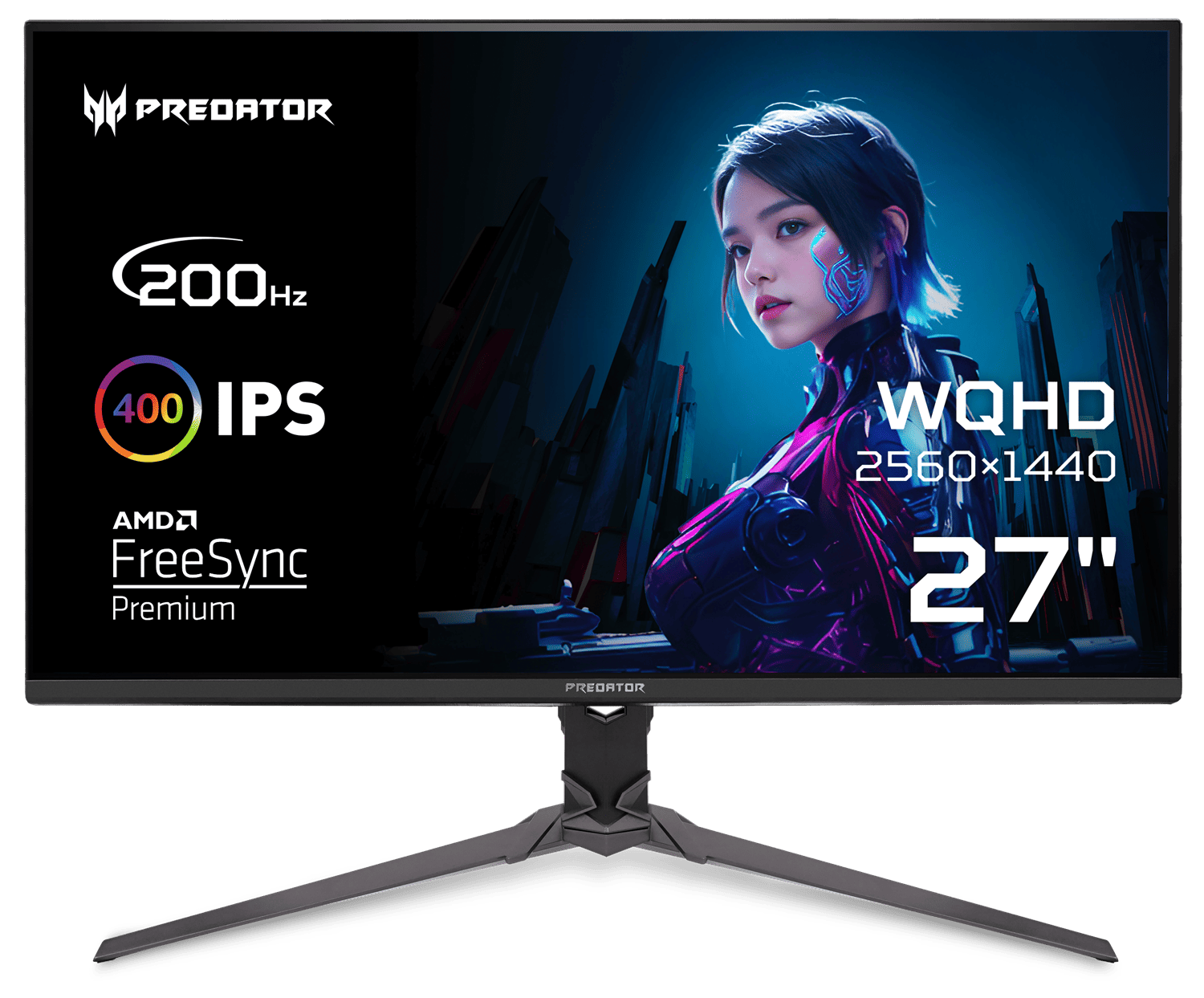 Монiтор 27" Acer Predator XB273UX1bmiiprx (UM.HX3EE.111) Black