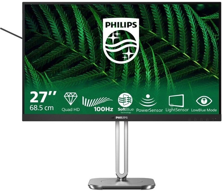 Монiтор 27" Philips 27B2G5500/00 Black